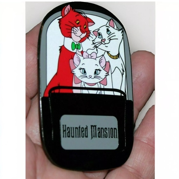 Disney Fantasy Pin Doom Buggy Aristocats Haunted Mansion Marie Toulouse Cats Big - Picture 2 of 3
